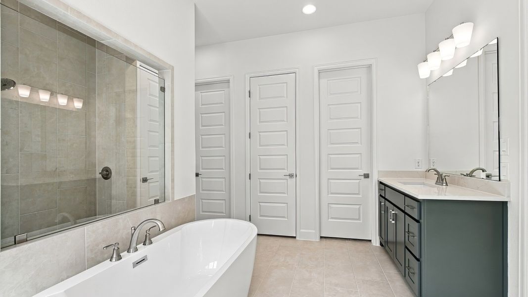 Furnished interior view inside a new home in Sonoma Verde, McLendon-Chisholm (Image 13).