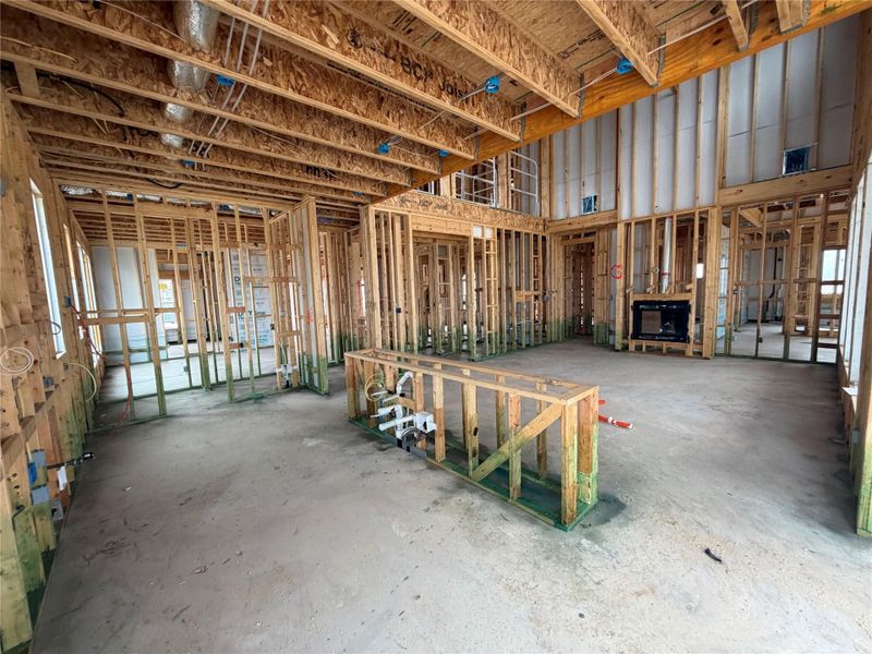 In-progress construction of a new home in Lariat, Liberty Hill, TX (Image 13).