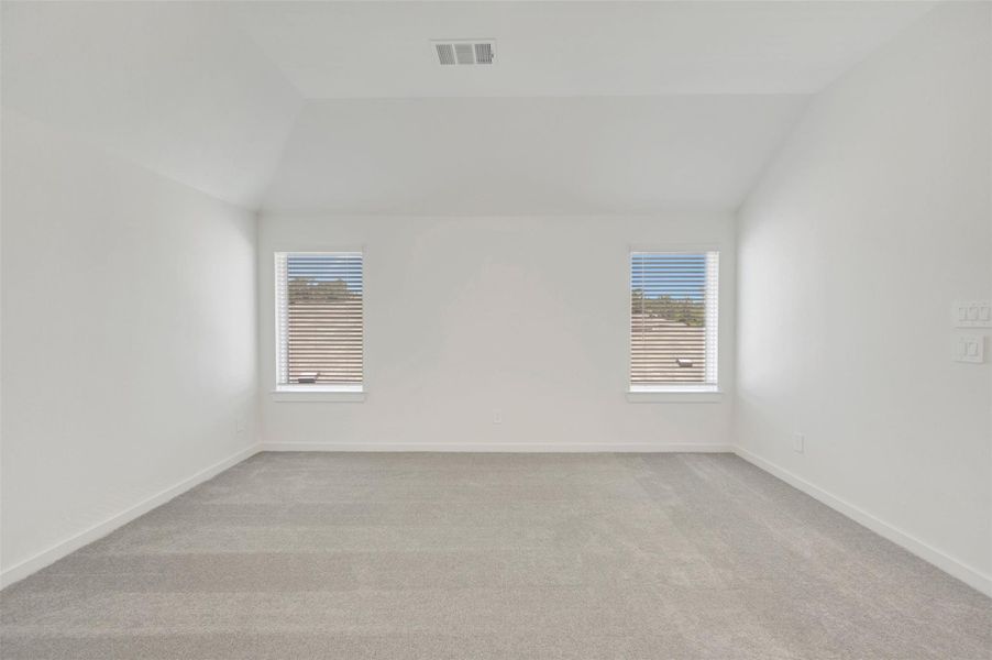 Spacious, unfurnished interior of a new home in Pinewood at Grand Texas, New Caney (Image 24). Spacious, unfurnished interior of a new home in Pinewood at Grand Texas, New Caney (Image 24).