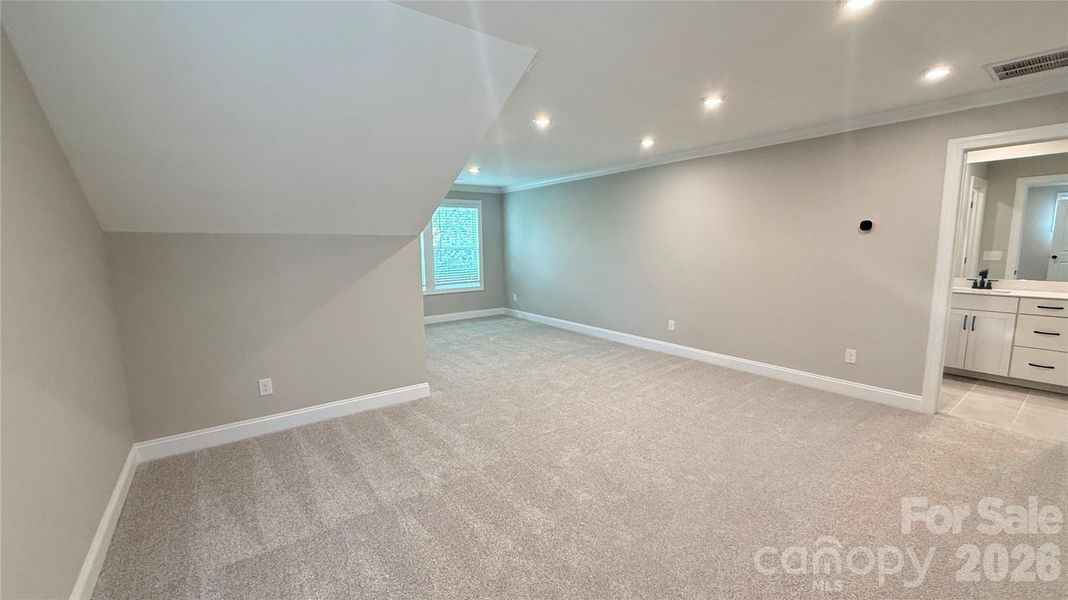 Spacious, unfurnished interior of a new home in The Townes at Wade Ardrey, Charlotte (Image 23).