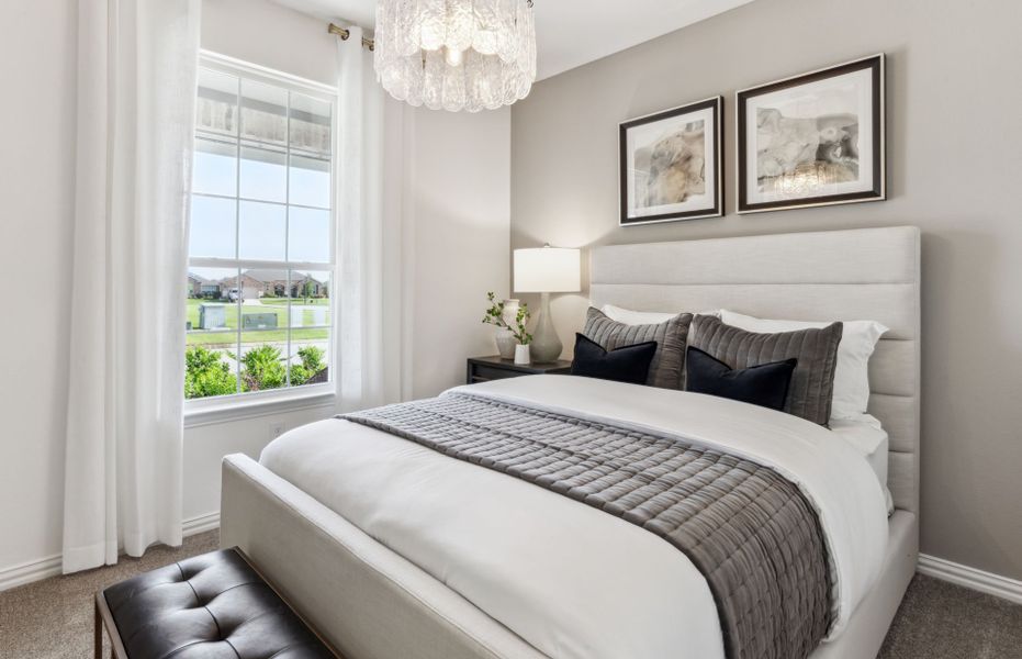 Representative furnished interior of a home built from the Prosperity by Del Webb in Del Webb Austin at Lost Pines, Bastrop (Image 27). Representative furnished interior of a home built from the Prosperity by Del Webb in Del Webb Austin at Lost Pines, Bastrop (Image 27).