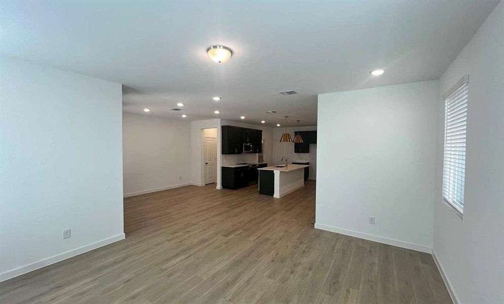 Open Kitchen-Living-Dining Room Construction Progress