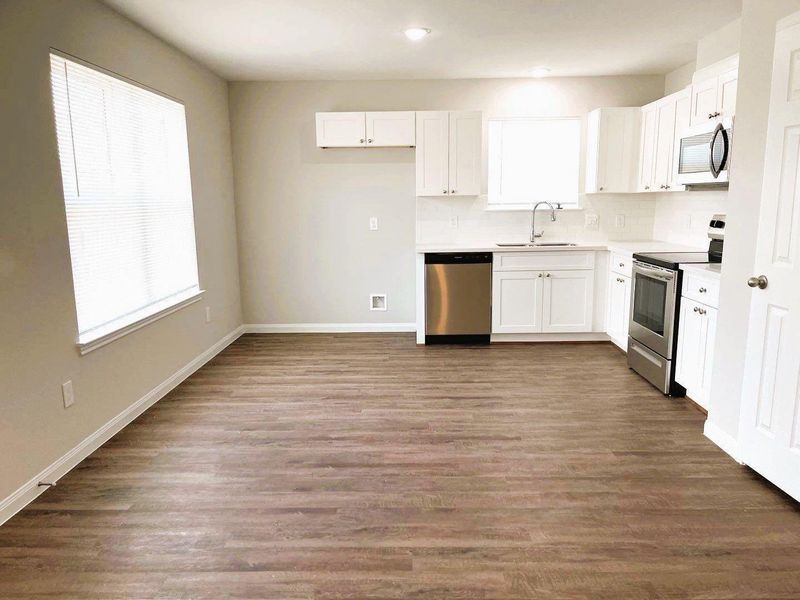 Spacious, unfurnished interior of a new home in , Cleveland (Image 6). Spacious, unfurnished interior of a new home in , Cleveland (Image 6).