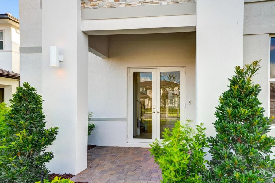 Front exterior of a new home in , Davie, FL, highlighting curb appeal (Image 28).