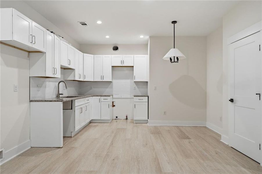 Furnished interior view inside a new home in , Marietta (Image 12).