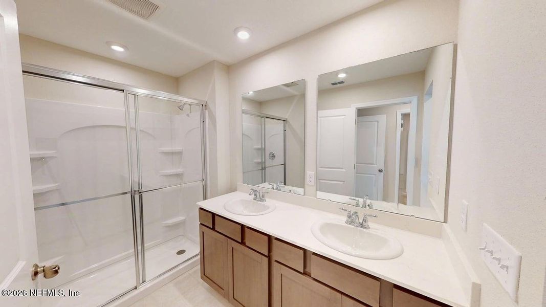 Furnished interior view inside a new home in Egret Creek, Jacksonville (Image 5).