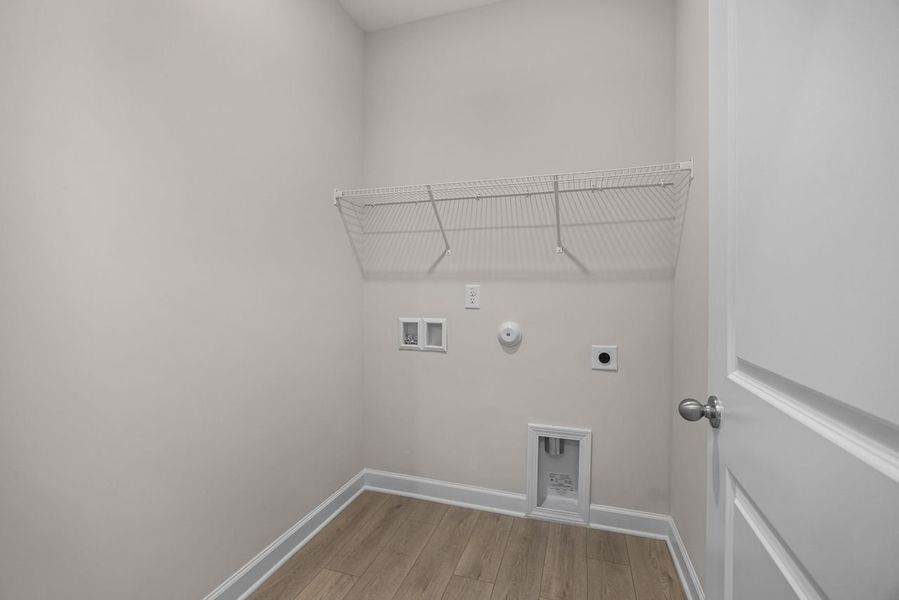 Representative unfurnished interior of a home built from the The Franklin C by Davidson Homes LLC in Retreat at North Main, Lillington (Image 19).