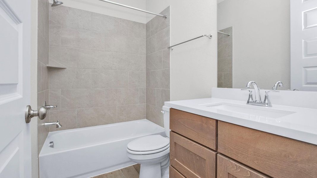 Furnished interior view inside a new home in Riceland, Mont Belvieu (Image 6).