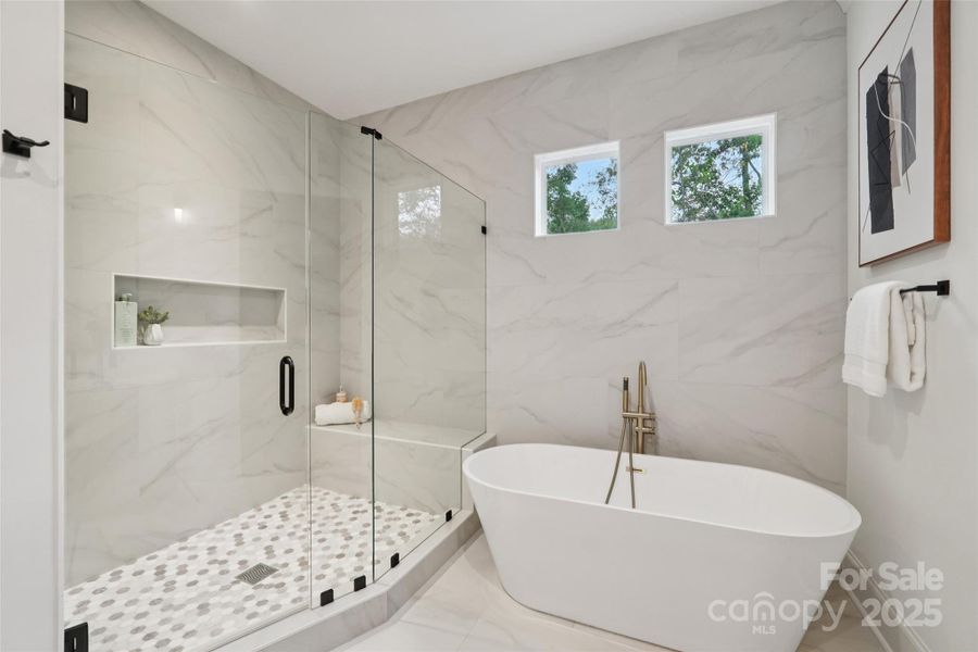 Furnished interior view inside a new home in , Charlotte (Image 14).