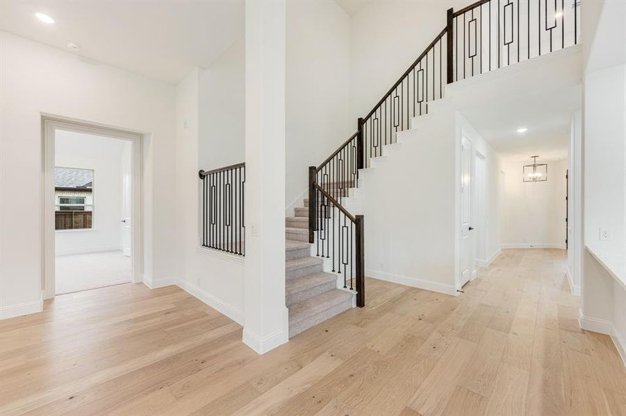 Spacious, unfurnished interior of a new home in Windsong Ranch Classic 61, Prosper (Image 33).