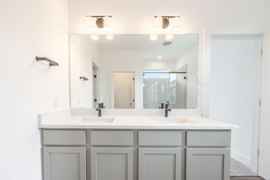 Furnished interior view inside a new home in Ryegrass Collection – Freedom at Anthem, Kyle (Image 6).