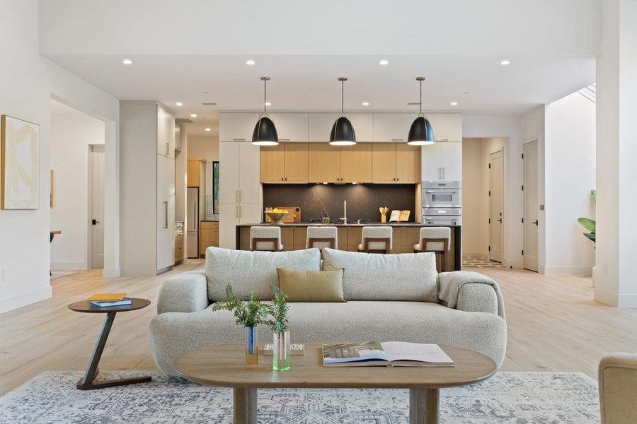 Furnished interior view inside a new home in , Austin (Image 27).