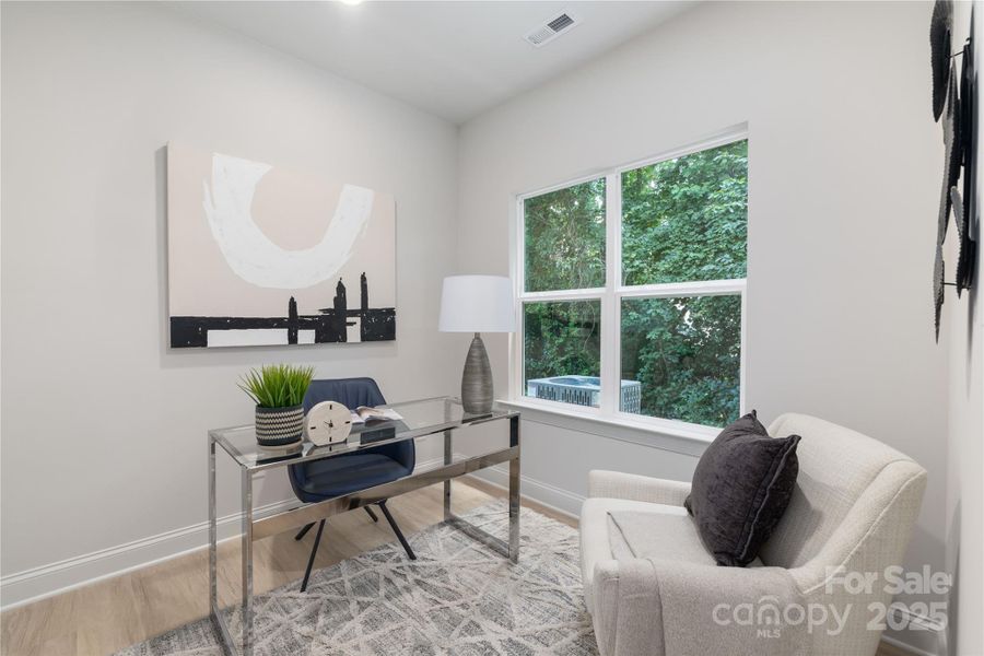 Furnished interior view inside a new home in , Charlotte (Image 3).