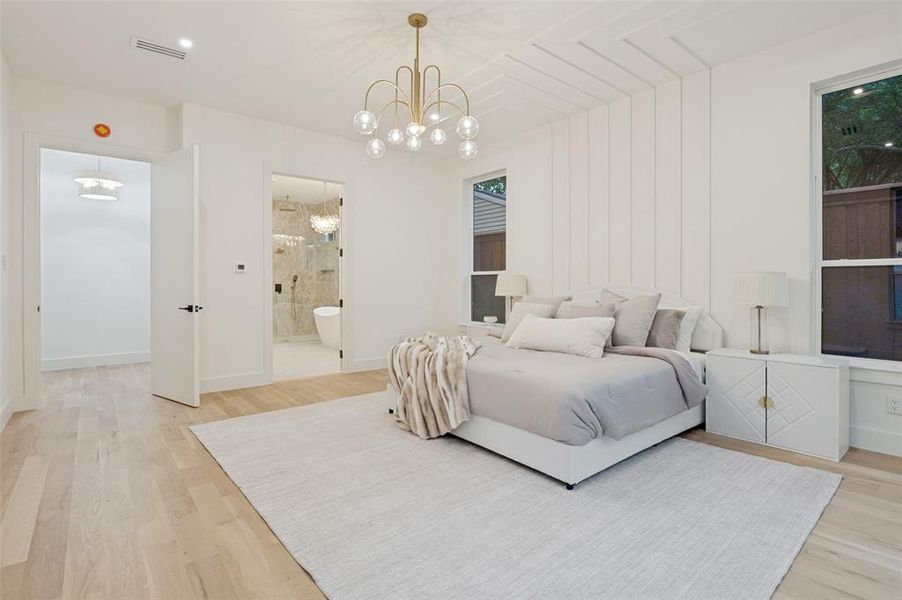 Furnished interior view inside a new home in , Dallas (Image 15).