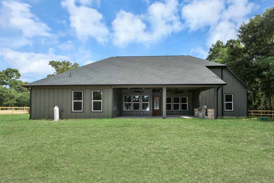 Exterior details and patio area of a home in , Plantersville (Image 4). Exterior details and patio area of a home in , Plantersville (Image 4).
