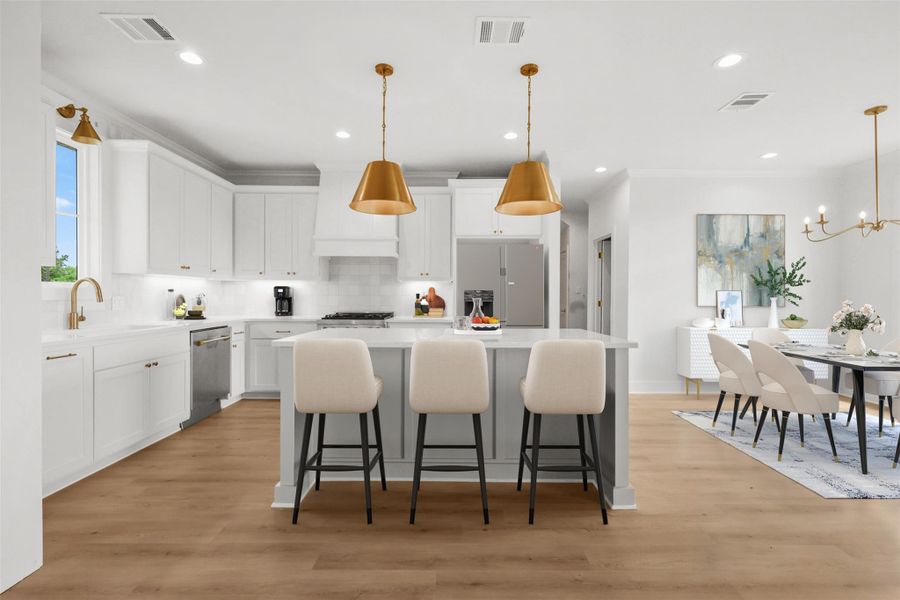 Furnished interior view inside a new home in , Franklin (Image 43). Furnished interior view inside a new home in , Franklin (Image 43).