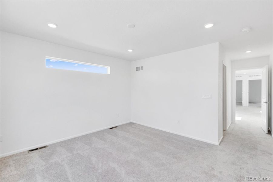 Spacious, unfurnished interior of a new home in The Casitas Collection at Windler, Aurora (Image 17). Spacious, unfurnished interior of a new home in The Casitas Collection at Windler, Aurora (Image 17).