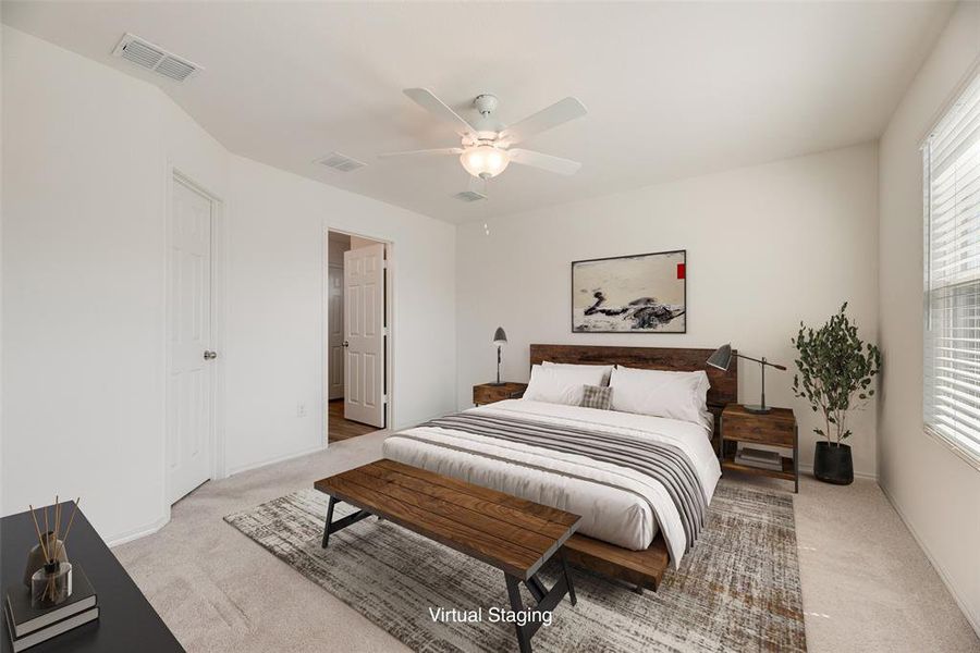 Furnished interior view inside a new home in Verandah, Royse City (Image 3). Furnished interior view inside a new home in Verandah, Royse City (Image 3).