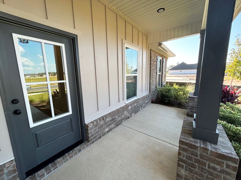 Exterior details and patio area of a home in Natureview, Freeport (Image 3).
