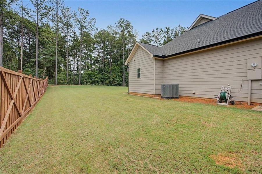 Exterior details and patio area of a home in , Rockmart (Image 34). Exterior details and patio area of a home in , Rockmart (Image 34).