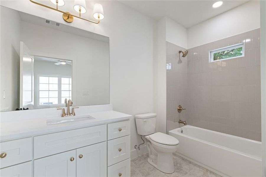 Furnished interior view inside a new home in , Brookhaven (Image 10).