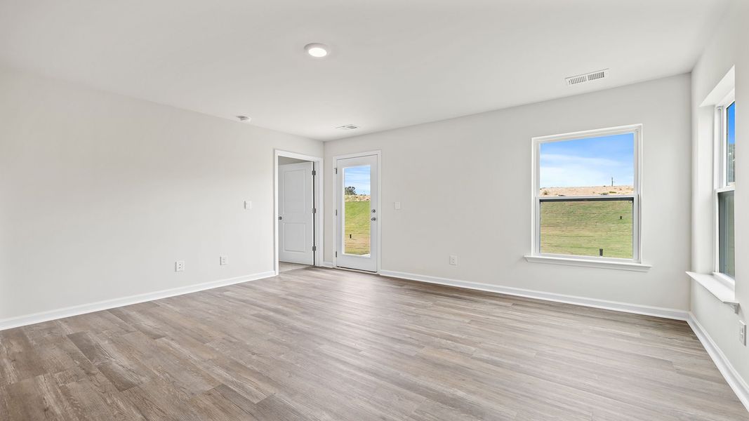 Spacious, unfurnished interior of a new home in Gibson Grove, Laurens (Image 18). Spacious, unfurnished interior of a new home in Gibson Grove, Laurens (Image 18).