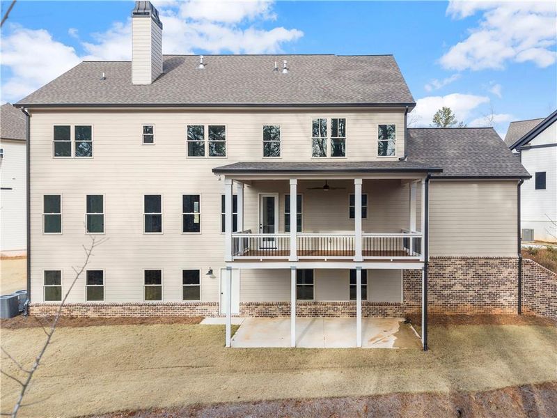 Exterior details and patio area of a home in , Powder Springs (Image 25). Exterior details and patio area of a home in , Powder Springs (Image 25).