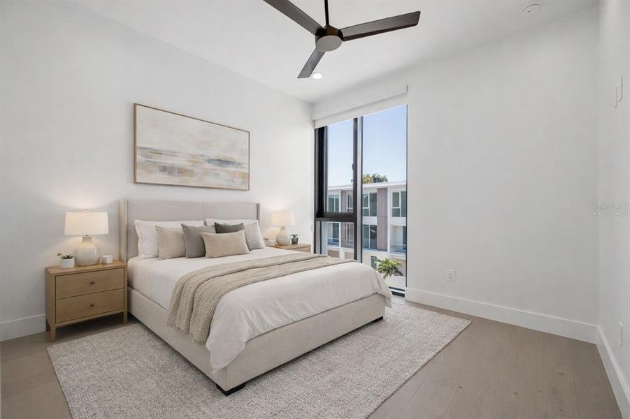 Furnished interior view inside a new home in , Tampa (Image 17).