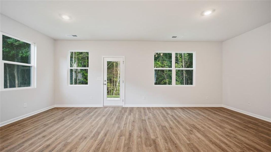 Spacious, unfurnished interior of a new home in Brookland Commons, Monroe (Image 13).