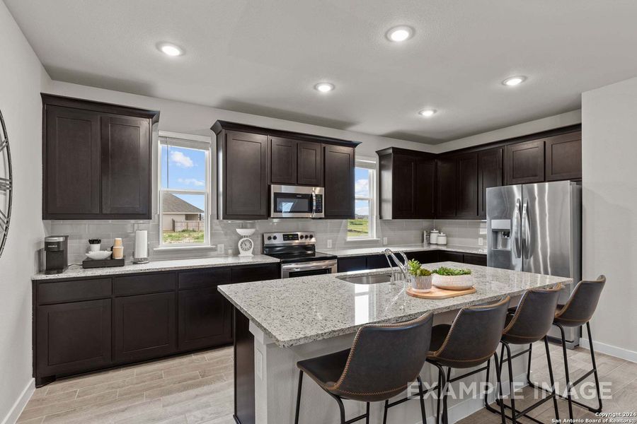 Furnished interior view inside a new home in Hannah Heights, Seguin (Image 41).