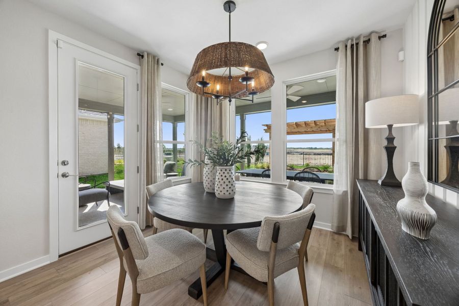 Representative furnished interior of a home built from the Mystique by Del Webb in Del Webb Bridgeland, Cypress (Image 4).