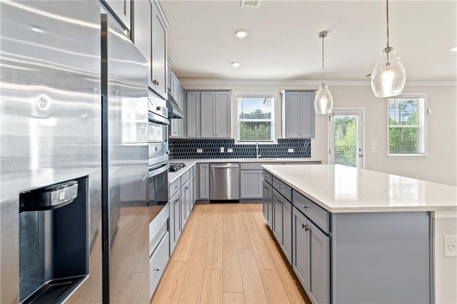 Furnished interior view inside a new home in , Lawrenceville (Image 8).