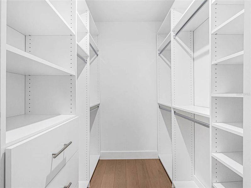 Primary Walk-In Closet