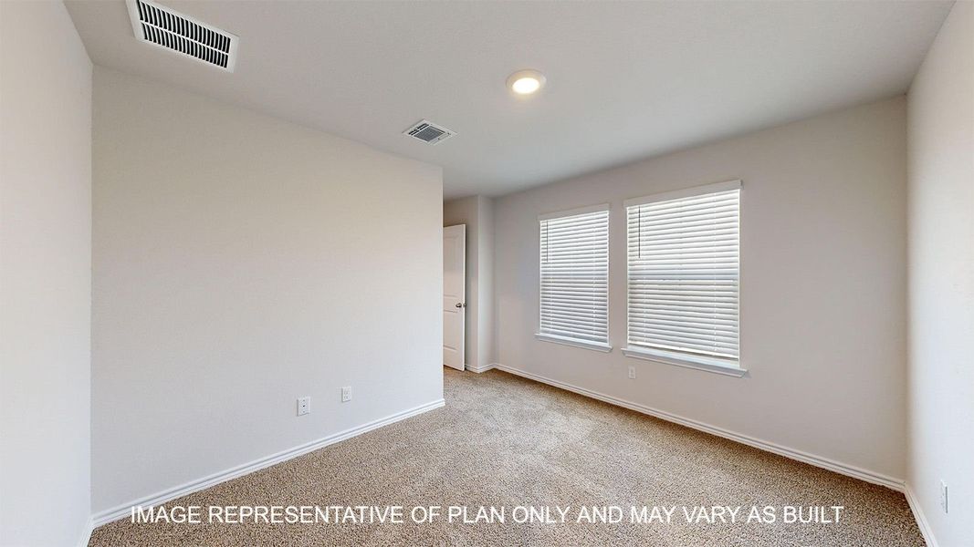 Spacious, unfurnished interior of a new home in Turnbo Ranch Traditions, Killeen (Image 18). Spacious, unfurnished interior of a new home in Turnbo Ranch Traditions, Killeen (Image 18).