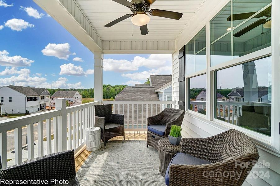 Second Story Porch