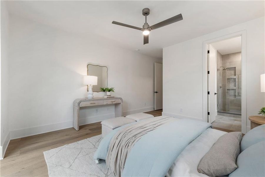 Furnished interior view inside a new home in , Sandy Springs (Image 11).