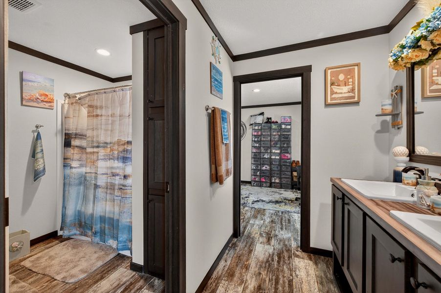 Furnished interior view inside a new home in , Walterboro (Image 33).