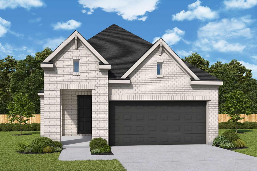 The Boerne - F Exterior The Boerne - F Exterior