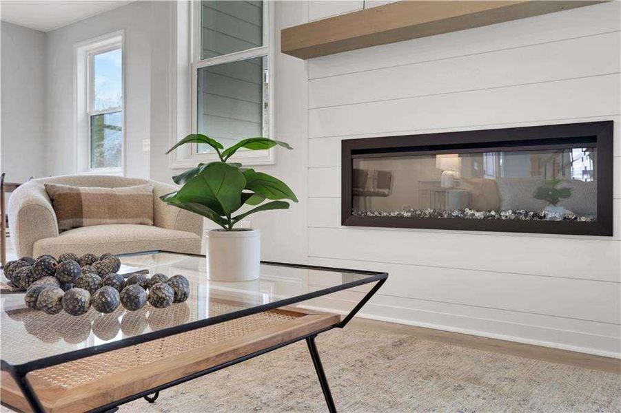 Furnished interior view inside a new home in The Paddocks at Doc Hughes, Buford (Image 31).