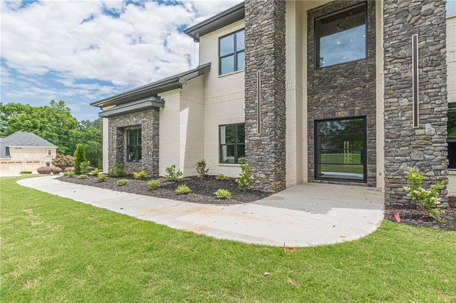 Exterior details and patio area of a home in , McDonough (Image 3).