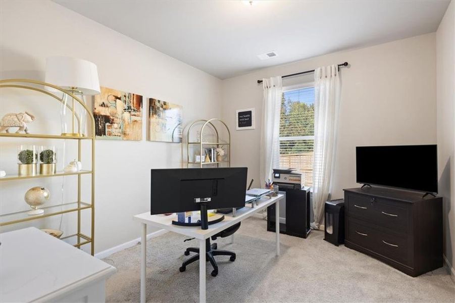 Furnished interior view inside a new home in , Locust Grove (Image 26). Furnished interior view inside a new home in , Locust Grove (Image 26).