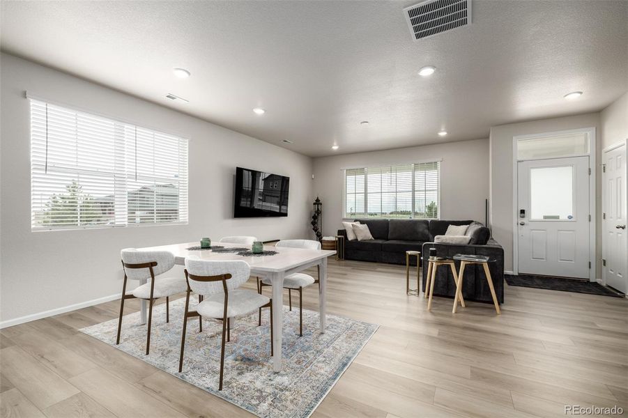 Furnished interior view inside a new home in , Aurora (Image 23). Furnished interior view inside a new home in , Aurora (Image 23).