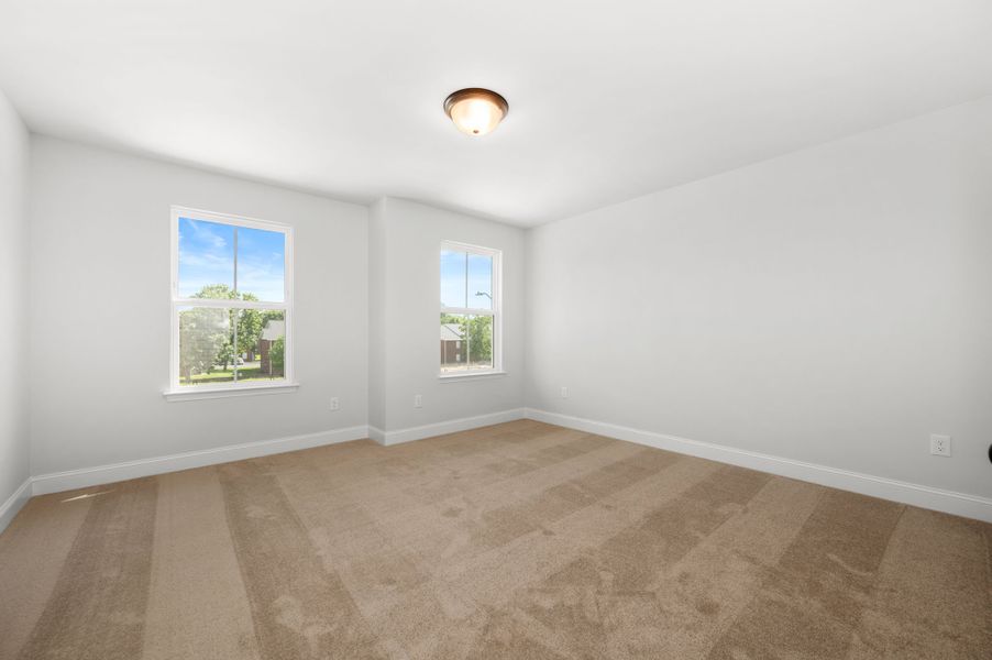 Front exterior of a new home in Saddlebrook, Murfreesboro, TN, highlighting curb appeal (Image 15).