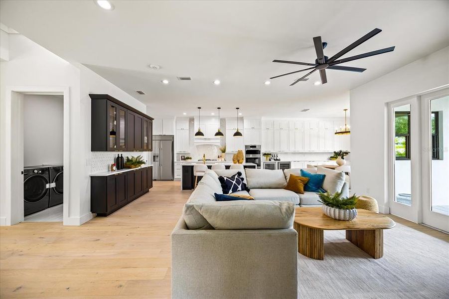 Furnished interior view inside a new home in , Tampa (Image 6).