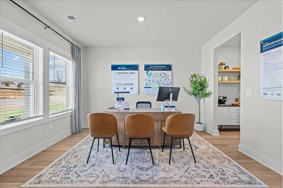 Furnished interior view inside a new home in Ashby Woods, Boiling Springs (Image 4).