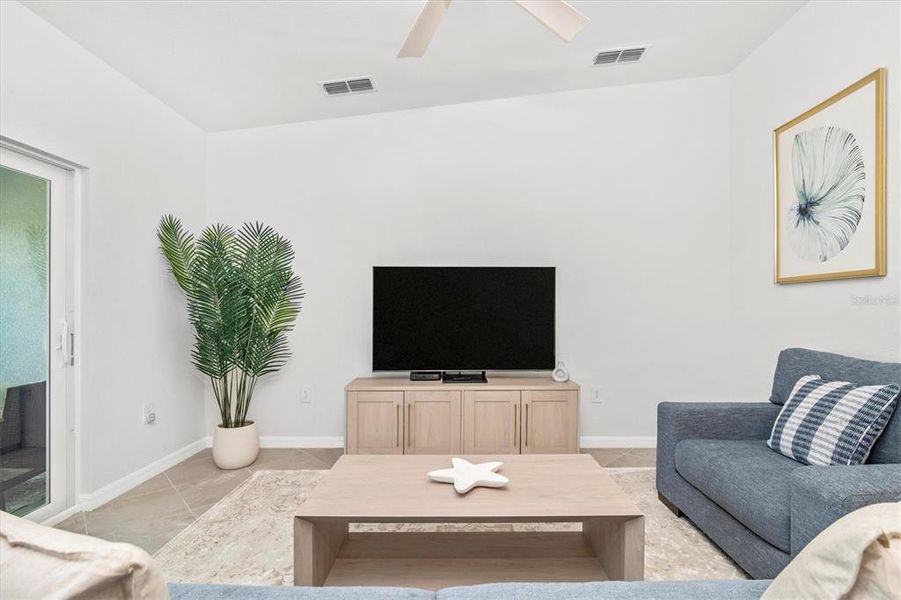 Furnished interior view inside a new home in , Venice (Image 32).