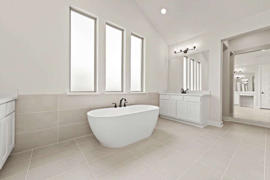 Furnished interior view inside a new home in ARTAVIA® - 60', Conroe (Image 8).