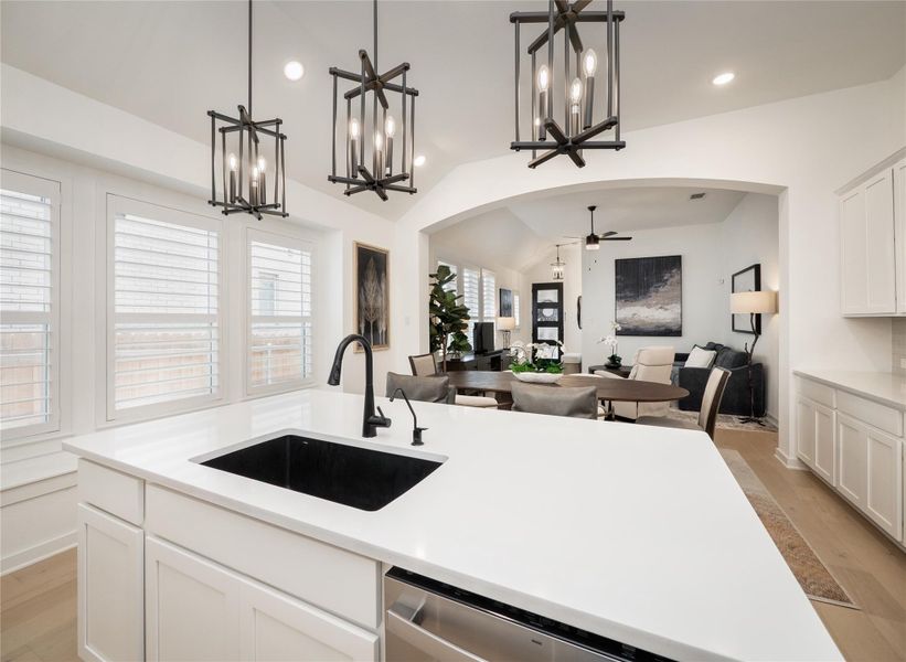 Furnished interior view inside a new home in , Lago Vista (Image 23). Furnished interior view inside a new home in , Lago Vista (Image 23).