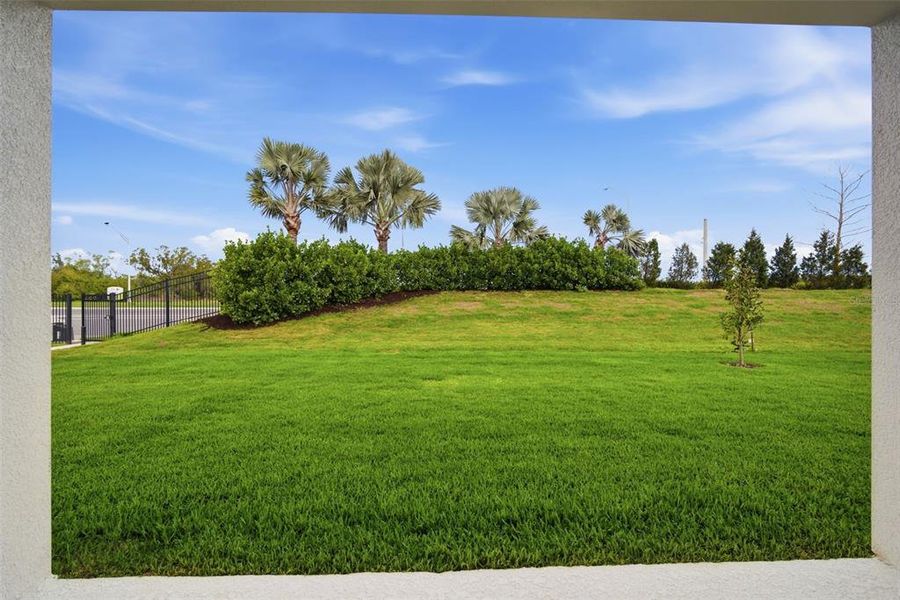 Exterior details and patio area of a home in North River Ranch, Parrish (Image 20).