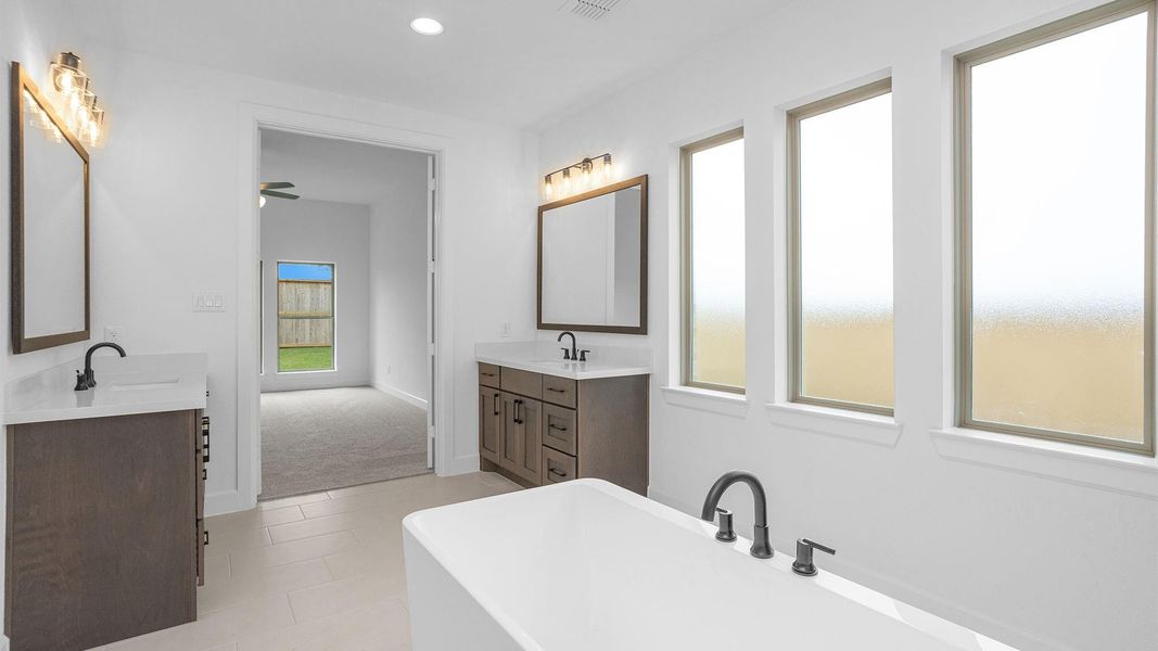 Furnished interior view inside a new home in Audubon, Magnolia (Image 7).